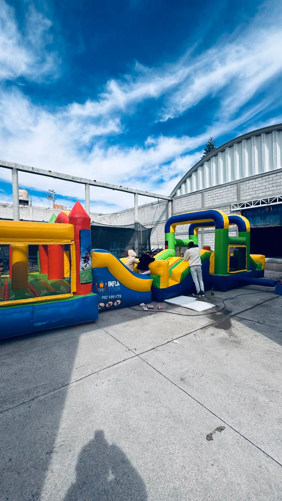 Inflables grandes para fiestas en Querétaro